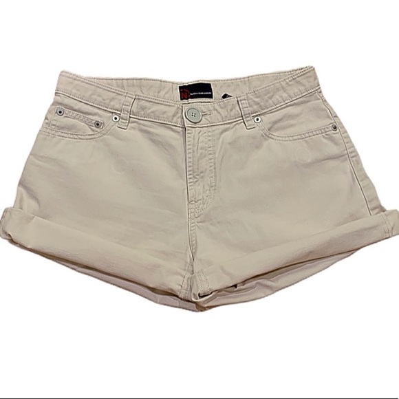 Nautica Shorts Khaki Mid-rise Neutral Color Shorts Size 6 - Picture 10 of 10